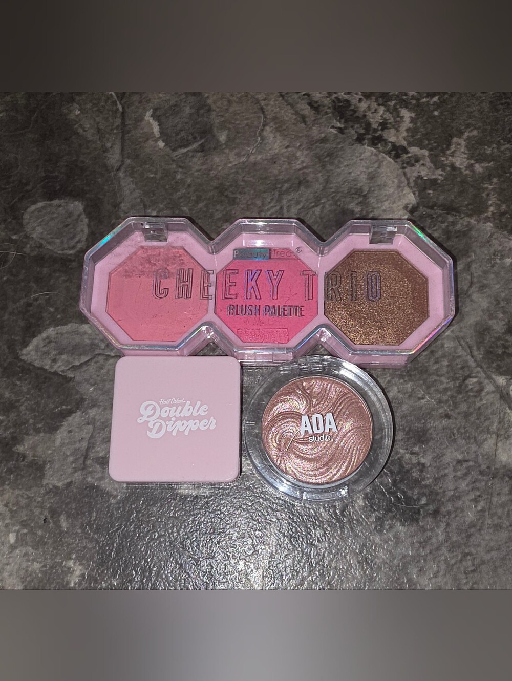 Makeup Bundle- Beauty Treats Blush Trio, Half Caked Bronzer & More